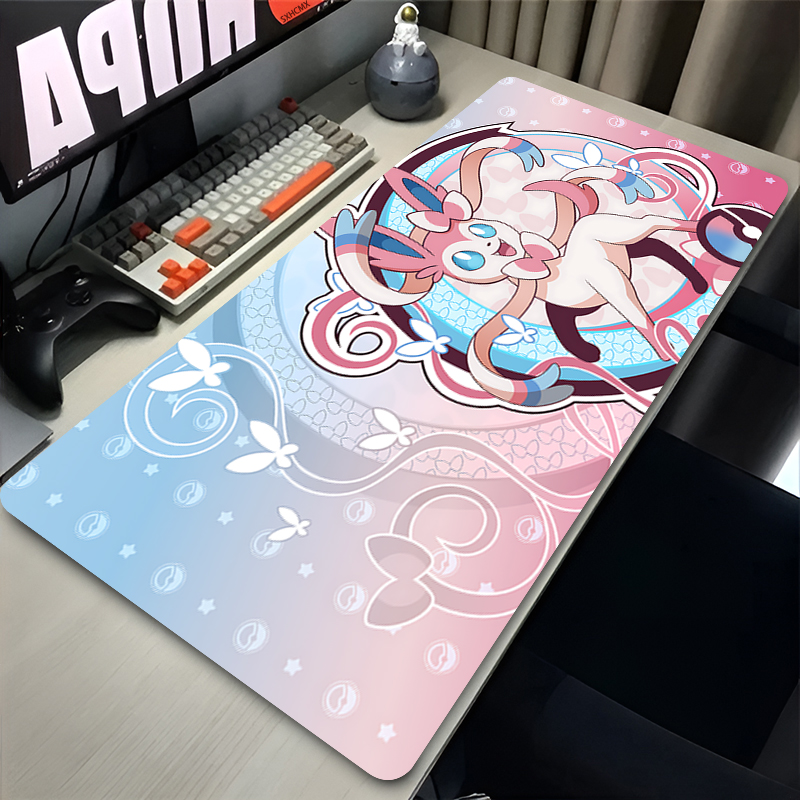 Gaming Console Desk - Large Pink Cute Mousepad XXL Gaming