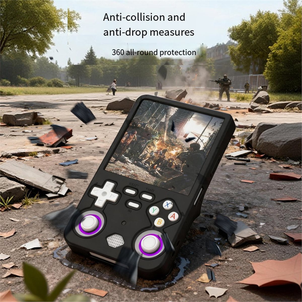 Gaming Console R36 Ultra - ^DT844~~Silicone Protective Case Dustproof & Shockproof