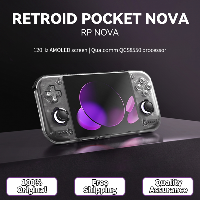 Retroid Pocket Nova Handheld R - огляд і ціна Gaming Console Handheld Android