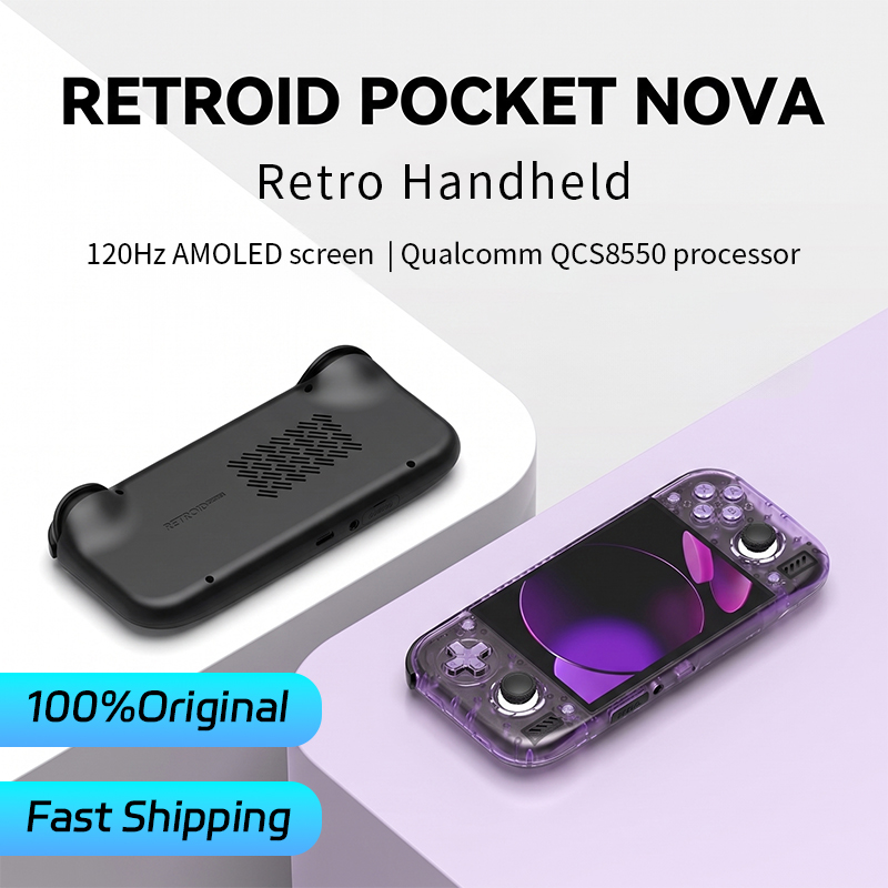 Retroid Pocket Nova Handheld R - огляд і ціна Gaming Console Handheld Android