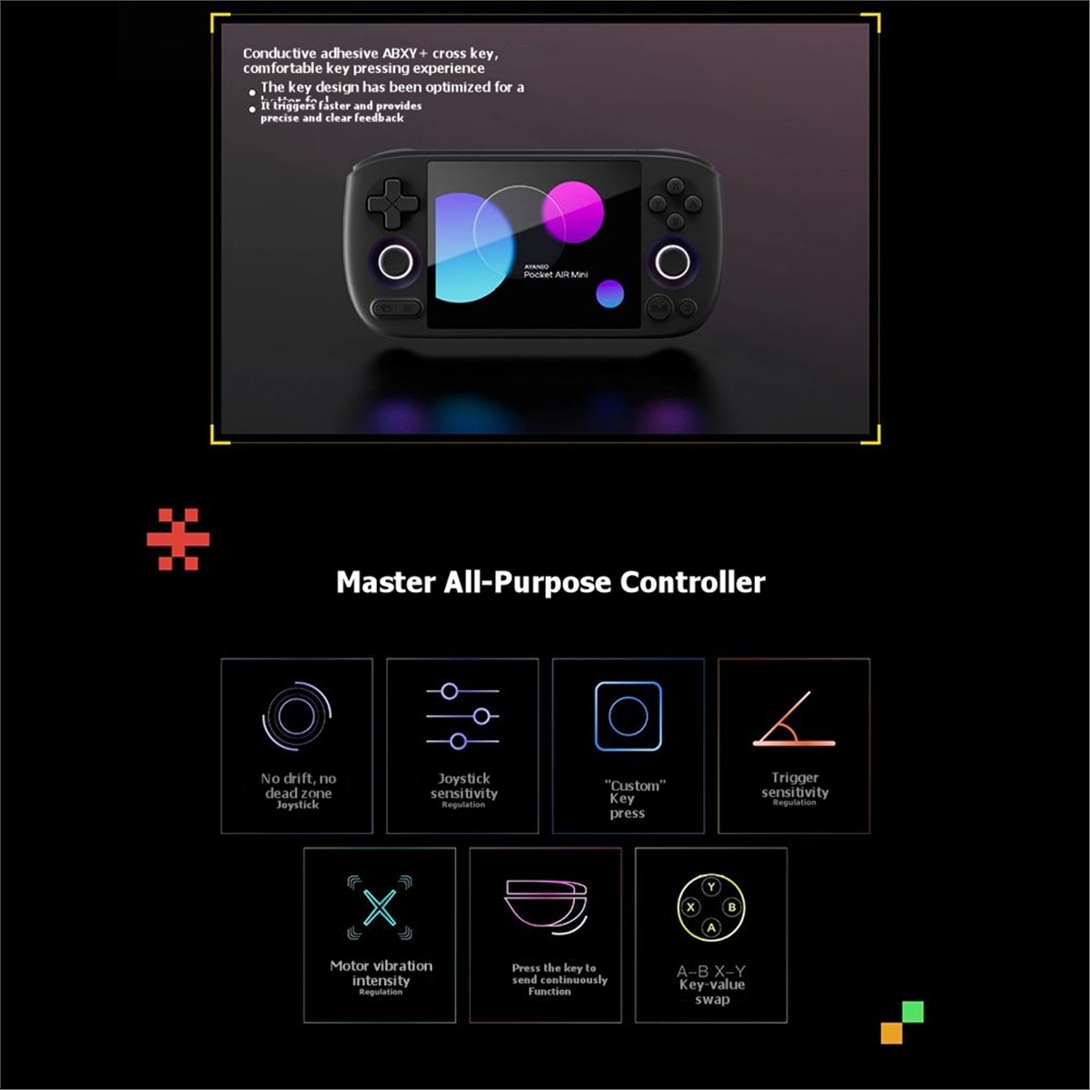 ■★New Arrival Fashion  AIR Min - огляд і ціна Gaming Console Handheld Android