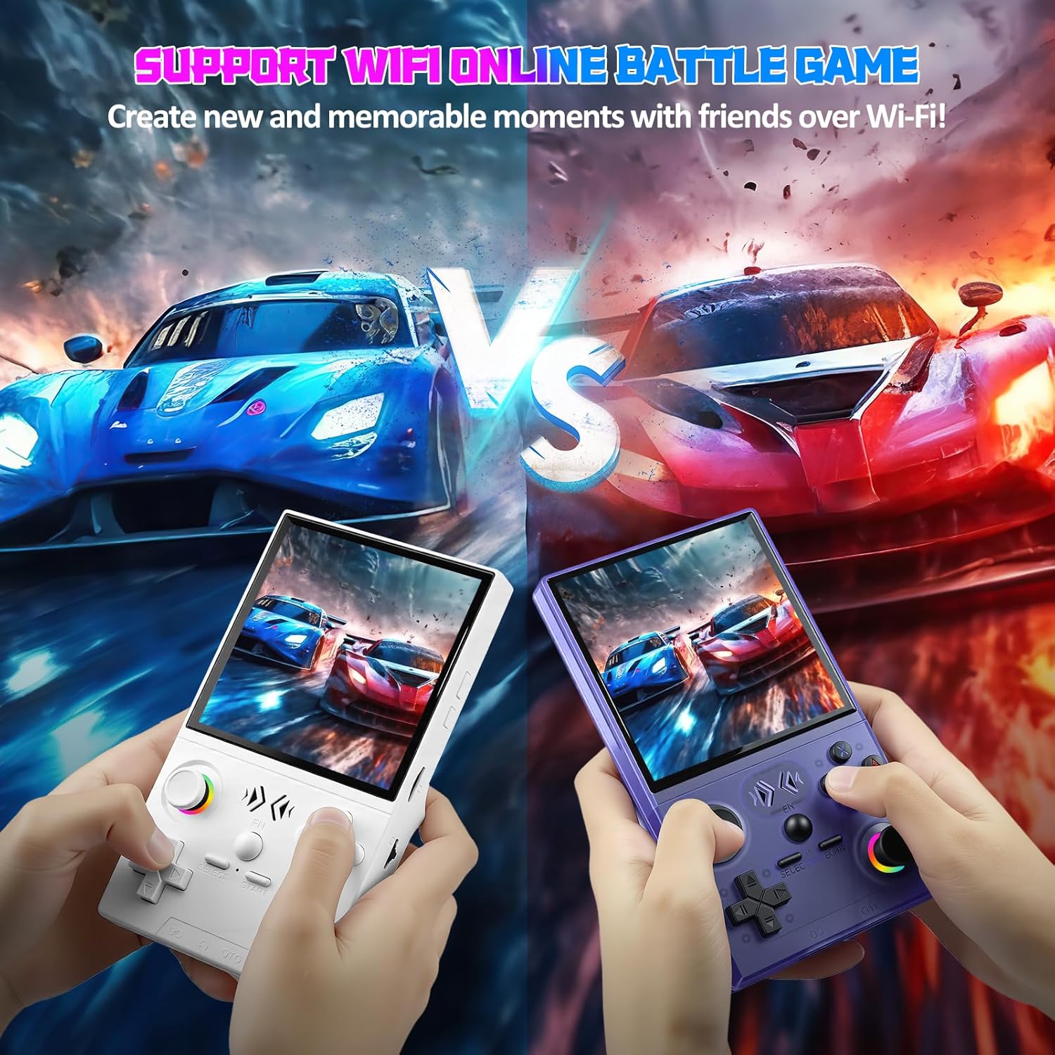 FLLBW XF40V Retro Handheld Gam - огляд і ціна Gaming Console Handheld Android