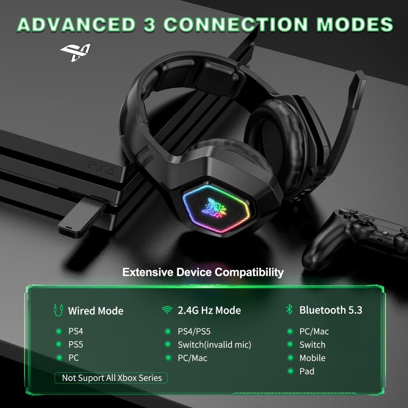 ONIKUMA B100 Wireless Gaming H - огляд і ціна Gaming Console Apple