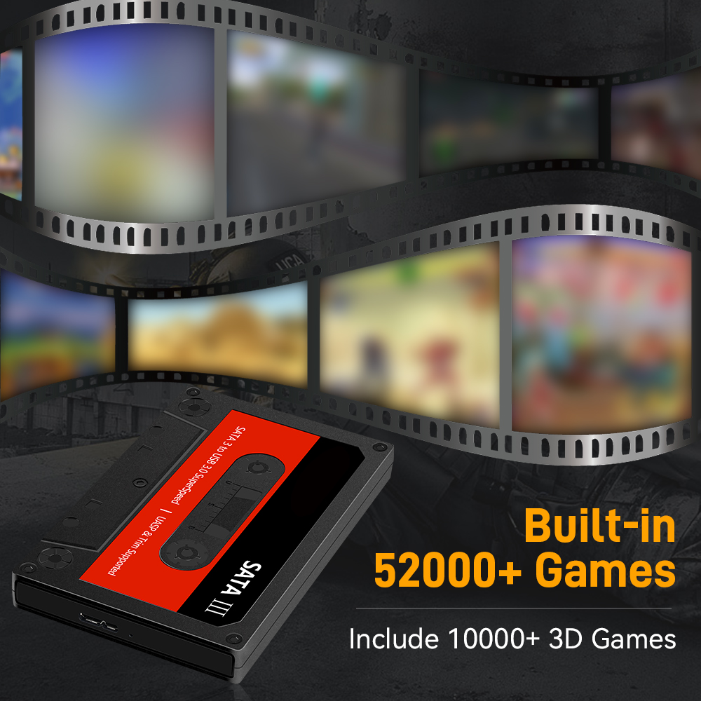 Batocera 500G/2T Emulator Game - огляд і ціна Gaming Console Chinese