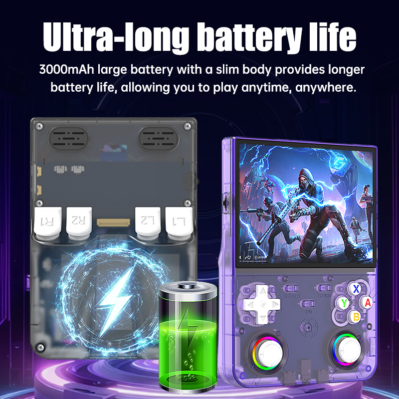 New R36 Ultra X Handheld Retro - огляд і ціна Gaming Console Handheld Android