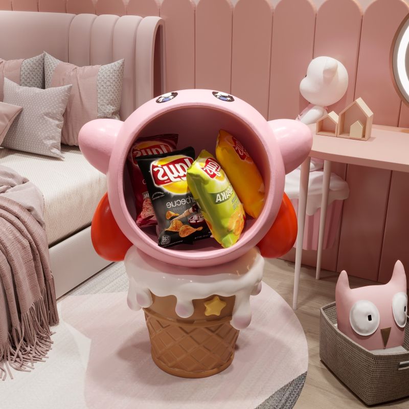 Kawaii Ice Cream Design Kirbye - огляд і ціна Gaming Console Cabinet