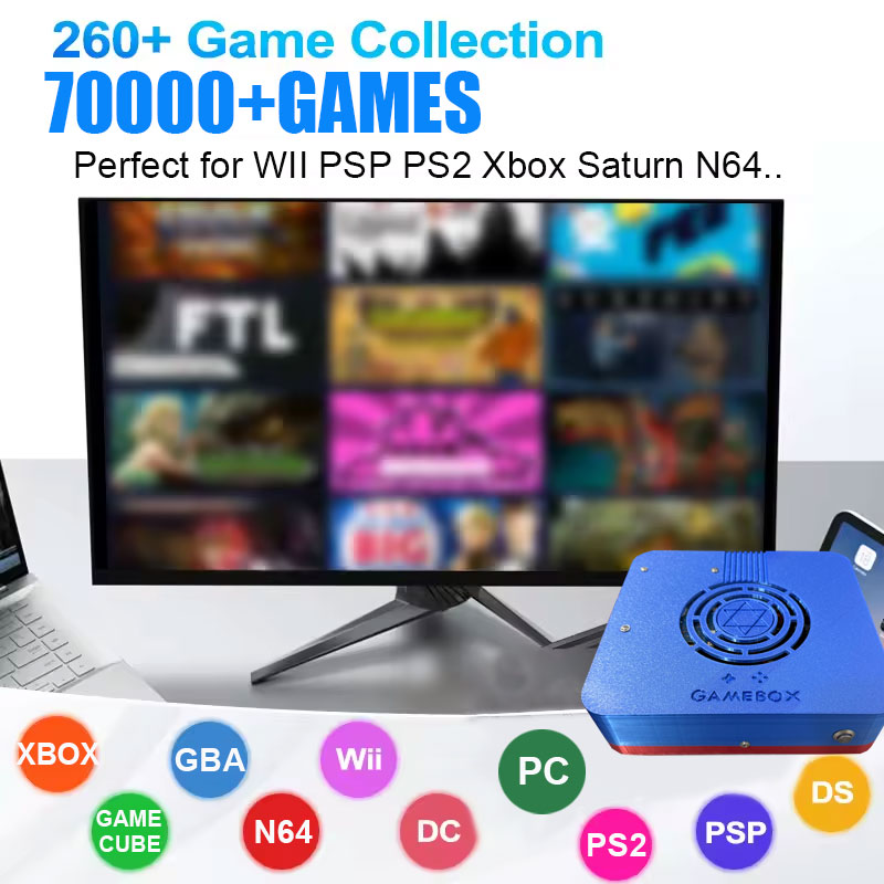 GD10 Dual System Retro Game Co - огляд і ціна Gaming Console Chinese