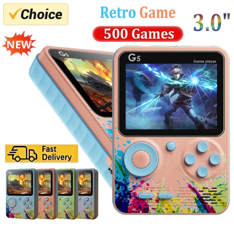 Retro G5 Portable Handheld Gam - огляд і ціна Gaming Console Under 500