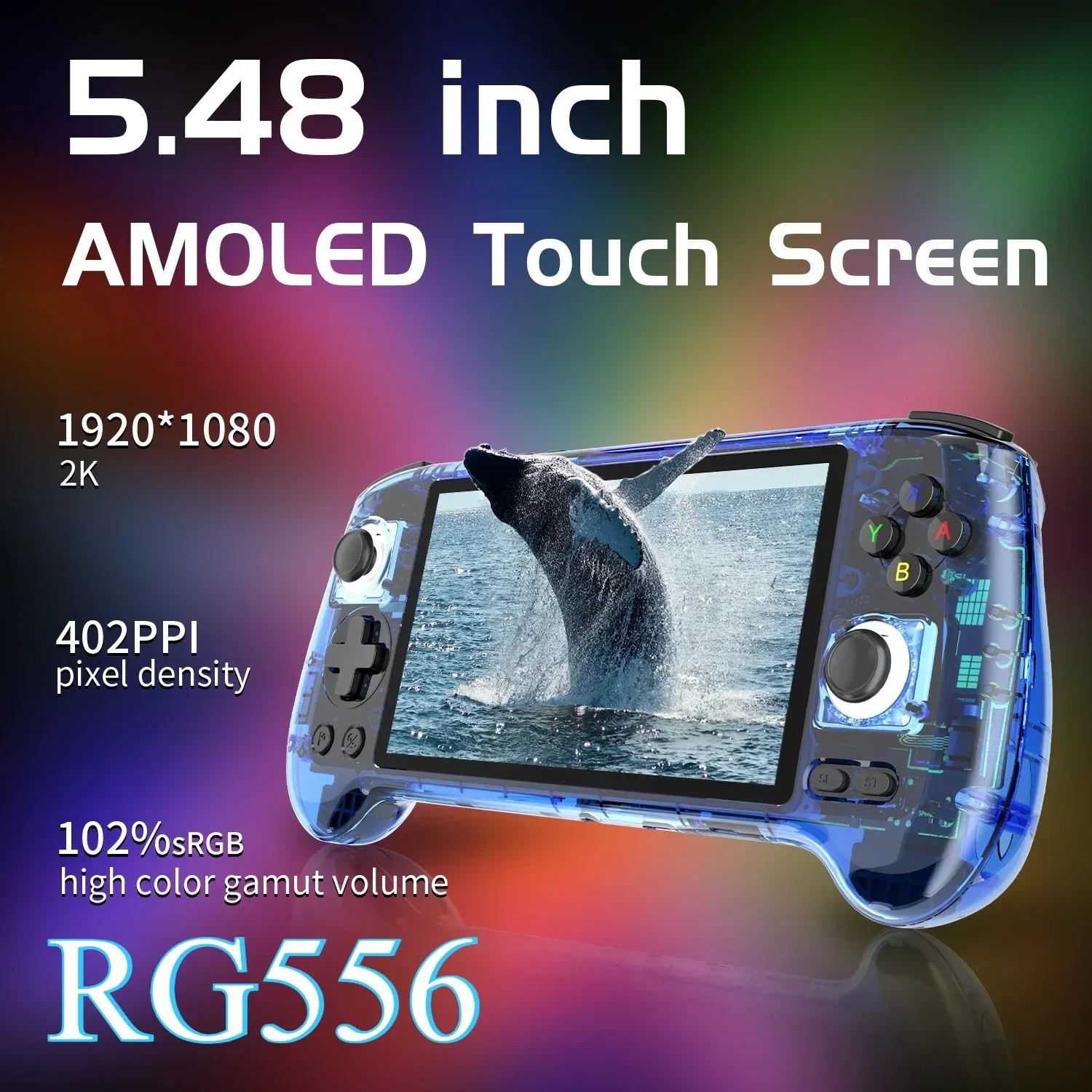 ANBERNIC RG556 Handheld Games  - огляд і ціна Gaming Console Handheld Android