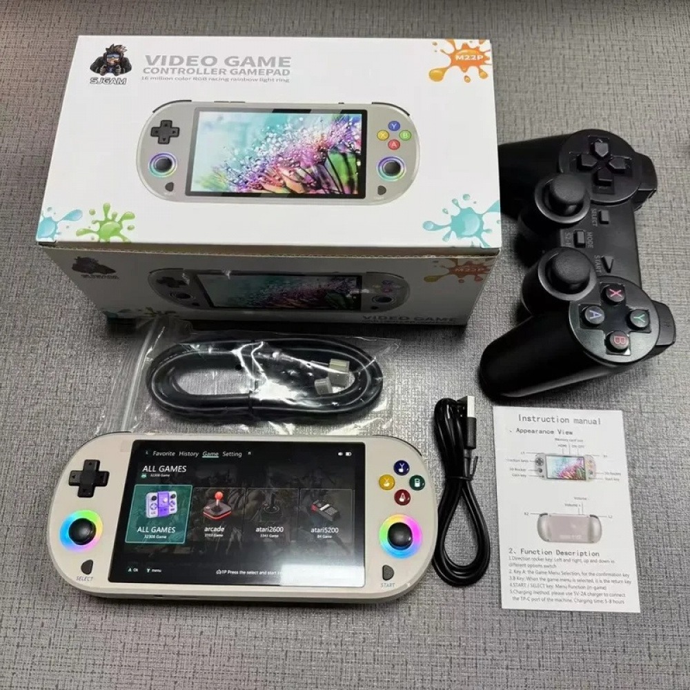 M22 Pro Retro Handheld Game Co - огляд і ціна Gaming Console Under 500