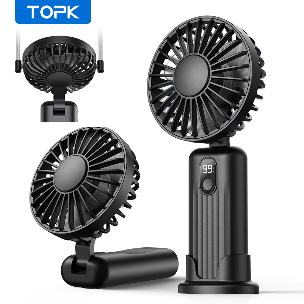 TOPK 5000mah Mini Portable Fan - огляд і ціна Gaming Console K36