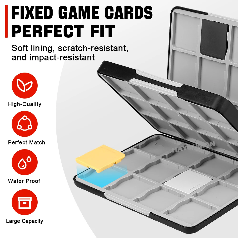 48 IN 1 Game Card Storage Case - огляд і ціна Gaming Console Cabinet