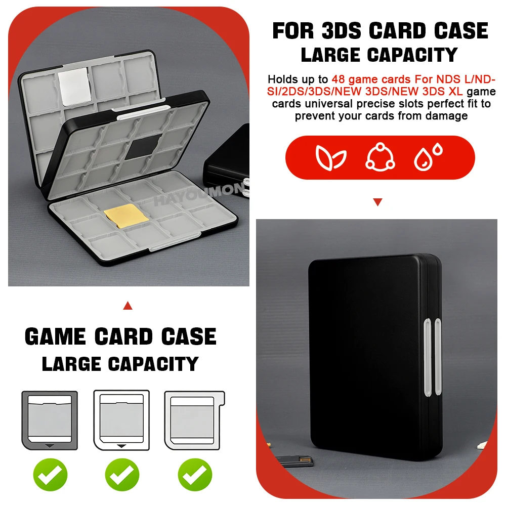 48 IN 1 Game Card Storage Case - огляд і ціна Gaming Console Cabinet