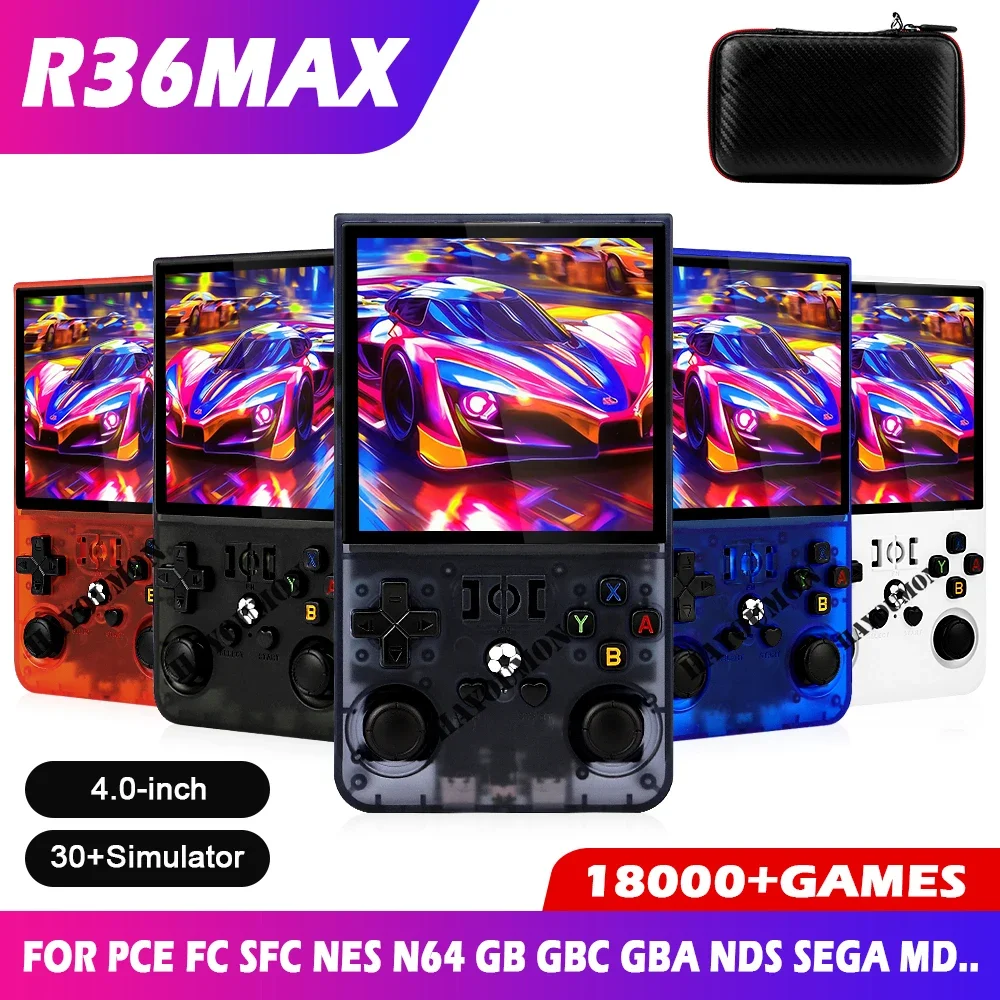 NEW R36MAX Handheld Retro Game - огляд і ціна Gaming Console Handheld Android