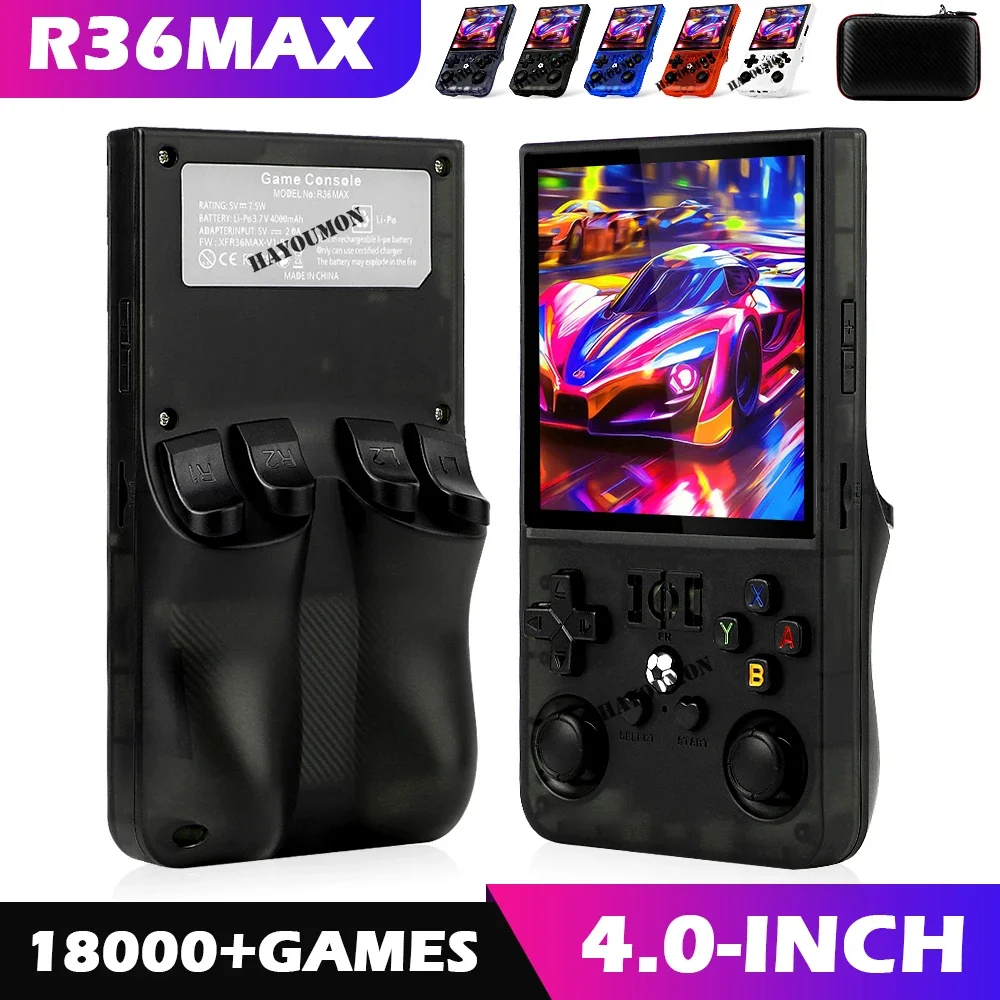 NEW R36MAX Handheld Retro Game - огляд і ціна Gaming Console Handheld Android