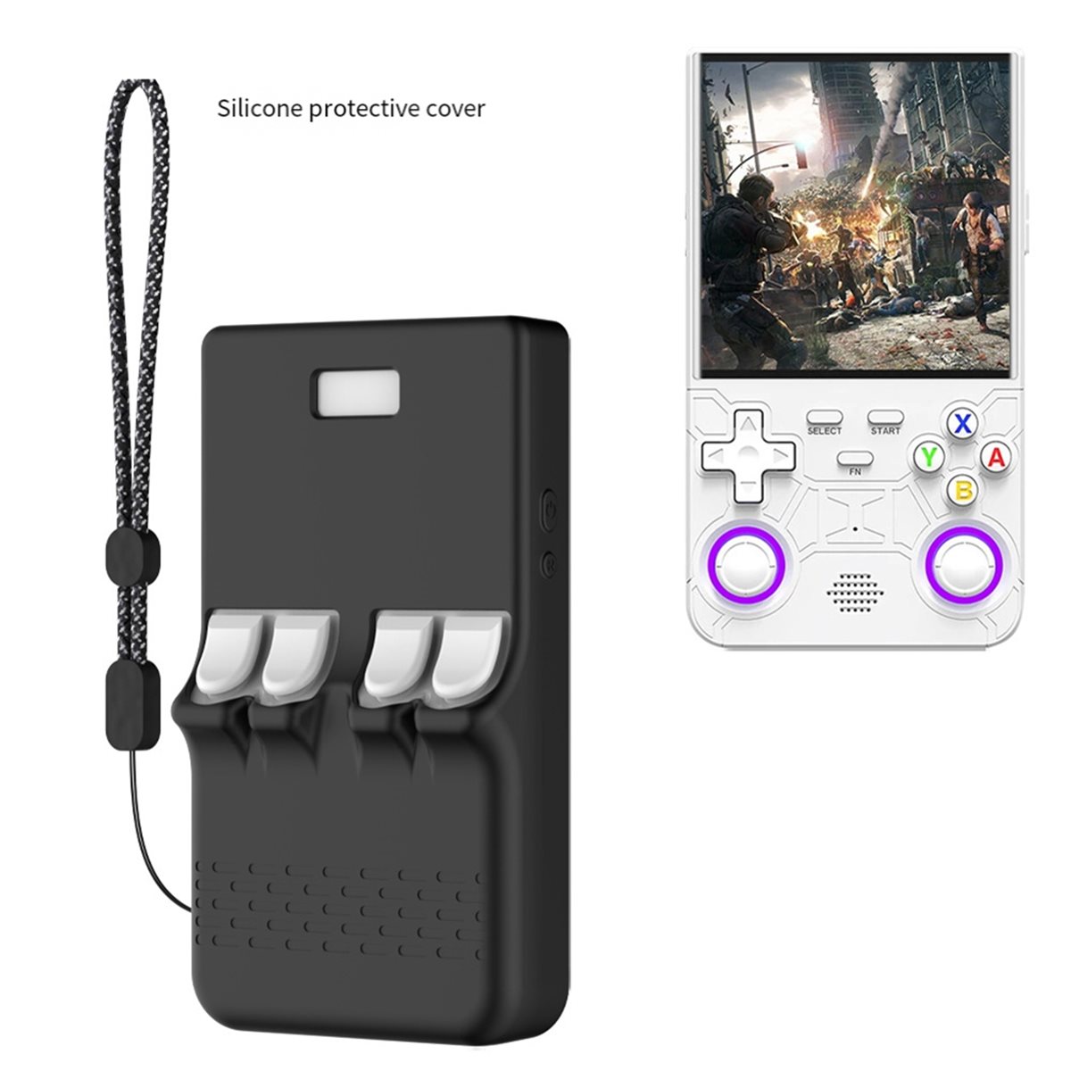 ^DT844~~Silicone Protective Ca - огляд і ціна Gaming Console R36 Ultra