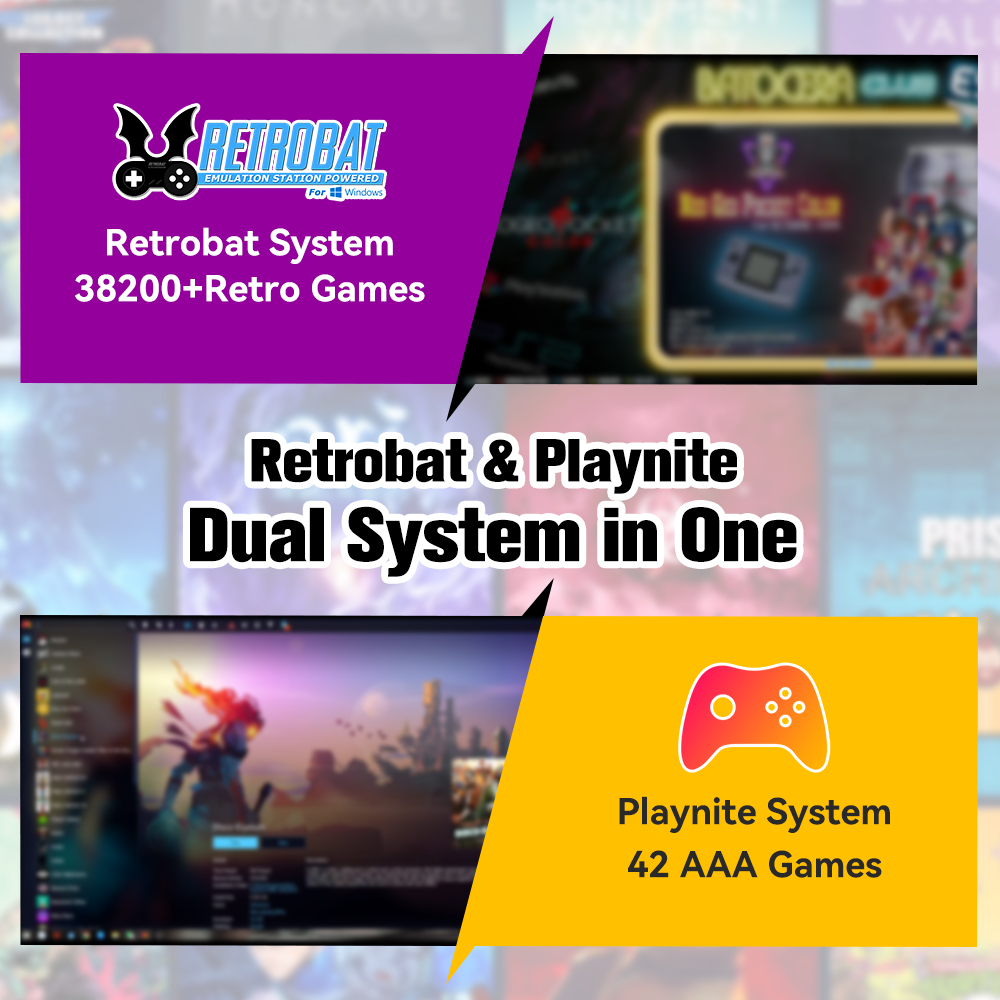 Retrobat & Playnite Retro Game - огляд і ціна Gaming Console Chinese
